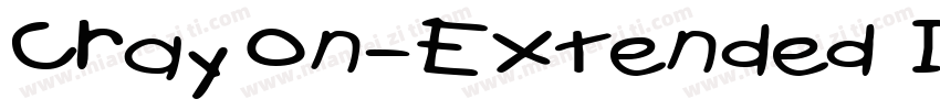 Crayon-Extended Italic字体转换